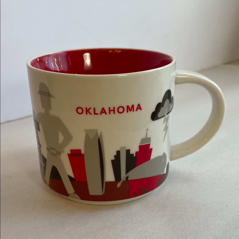 Starbucks “You Are Here” Collection Mug Oklahoma